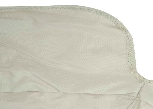 Cosmo Casa - Parasolhoes - Met volant - Polyester - Crème - 5 m