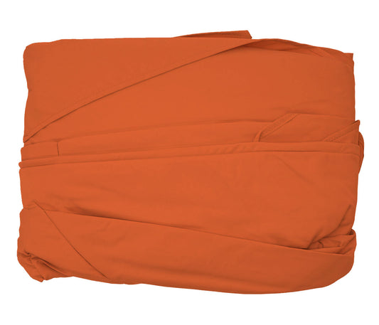 Cosmo Casa - Parasolhoes - Met volant - Polyester - Terracotta - 5 m