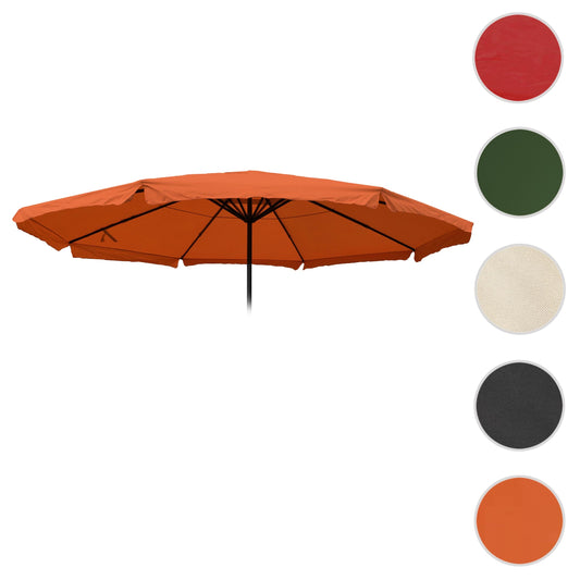 Cosmo Casa - Parasolhoes - Met volant - Polyester - Terracotta - 5 m