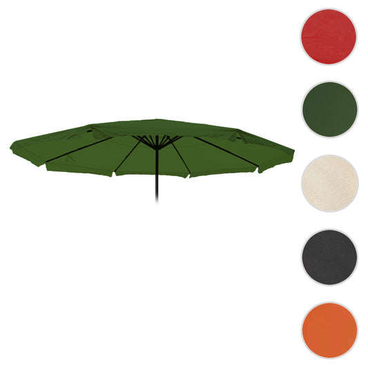 Cosmo Casa - Parasolhoes - Met volant - Polyester - Groen - 5 m