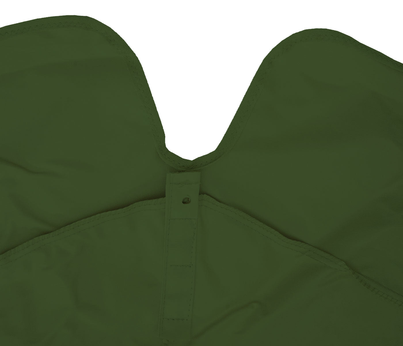 Cosmo Casa - Parasolhoes - Met volant - Polyester - Groen - 5 m