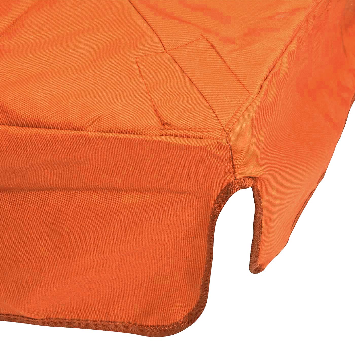 Cosmo Casa - Vervanghoes voor Luxe Zweefparasol met Volant - 3x3m (+4,24m) - Polyester - Terracotta