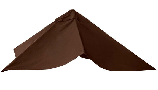 Cosmo Casa - Vervanghoes voor Luxe Zweefparasol - 3x4m (+5m) - Polyester - Bruin