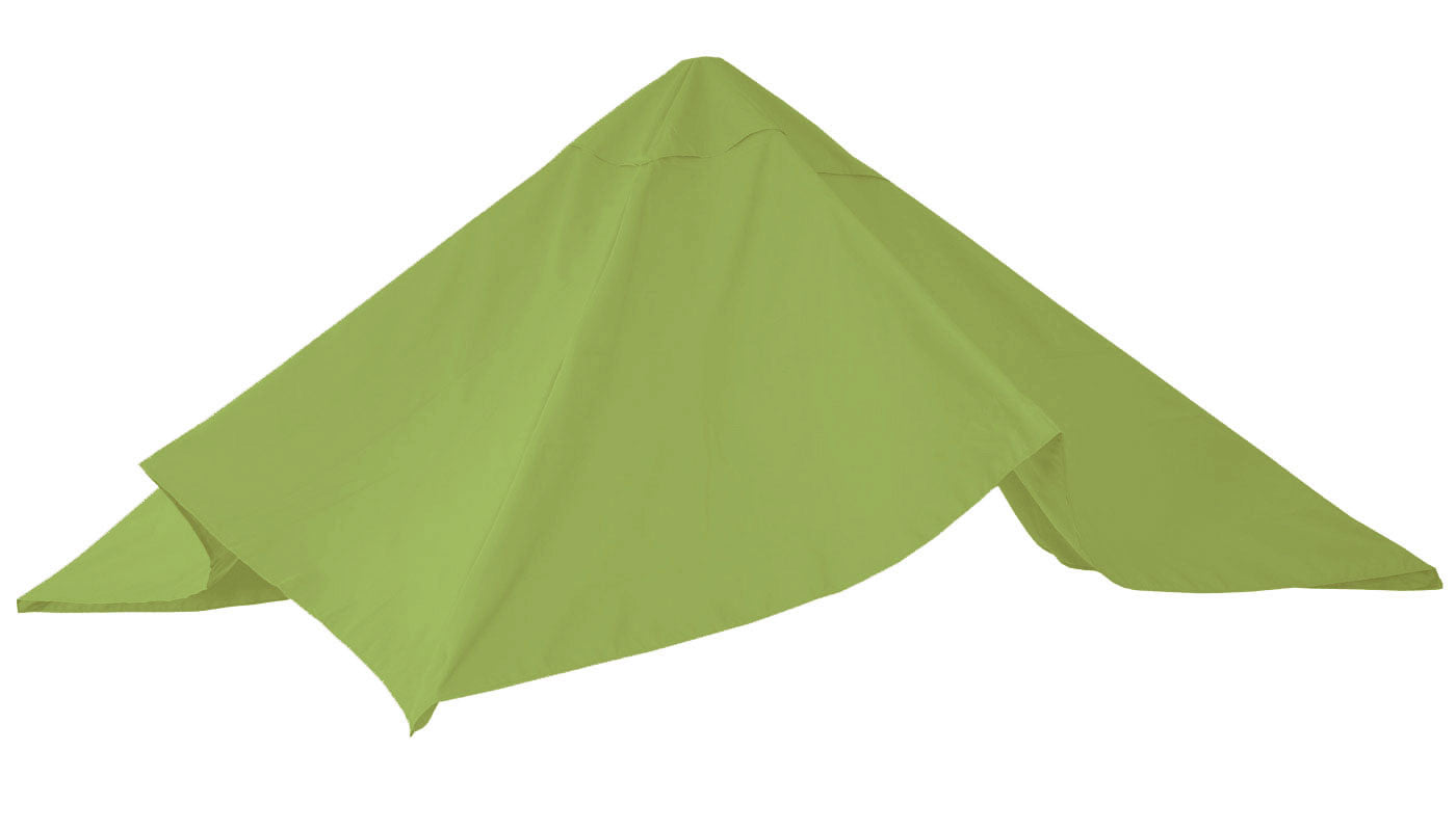 Cosmo Casa - Vervanghoes voor Luxe Zweefparasol - Tot 4,95m - Polyester - Lichtgroen