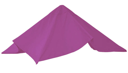 Cosmo Casa - Vervangingshoes luxe zweefparasol - Parasolhoes - Polyester - Paars-violet - 3 x 4 m