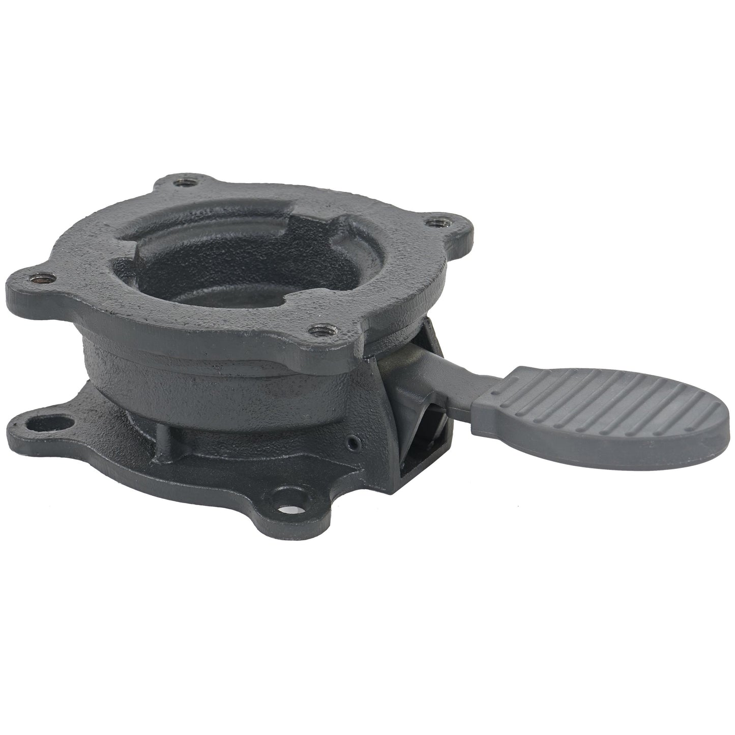 Cosmo Casa - Restaurant Zweefparasol - Draaibaar - Polyester & Aluminium - Cremegrijs - 3,5×3,5 m - met voet