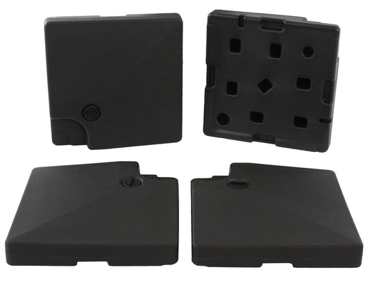 Cosmo Casa - Horeca Zweefparasol - Met Standaard - Polyester & Aluminium & Steel - Crèmegrijs - 3×4 m