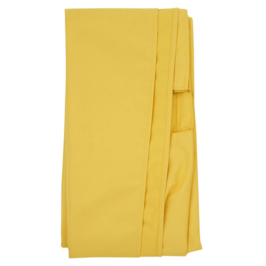 Cosmo Casa - Vervanghoes voor Luxe Zweefparasol - Tot 4,95m - Polyester - Geel