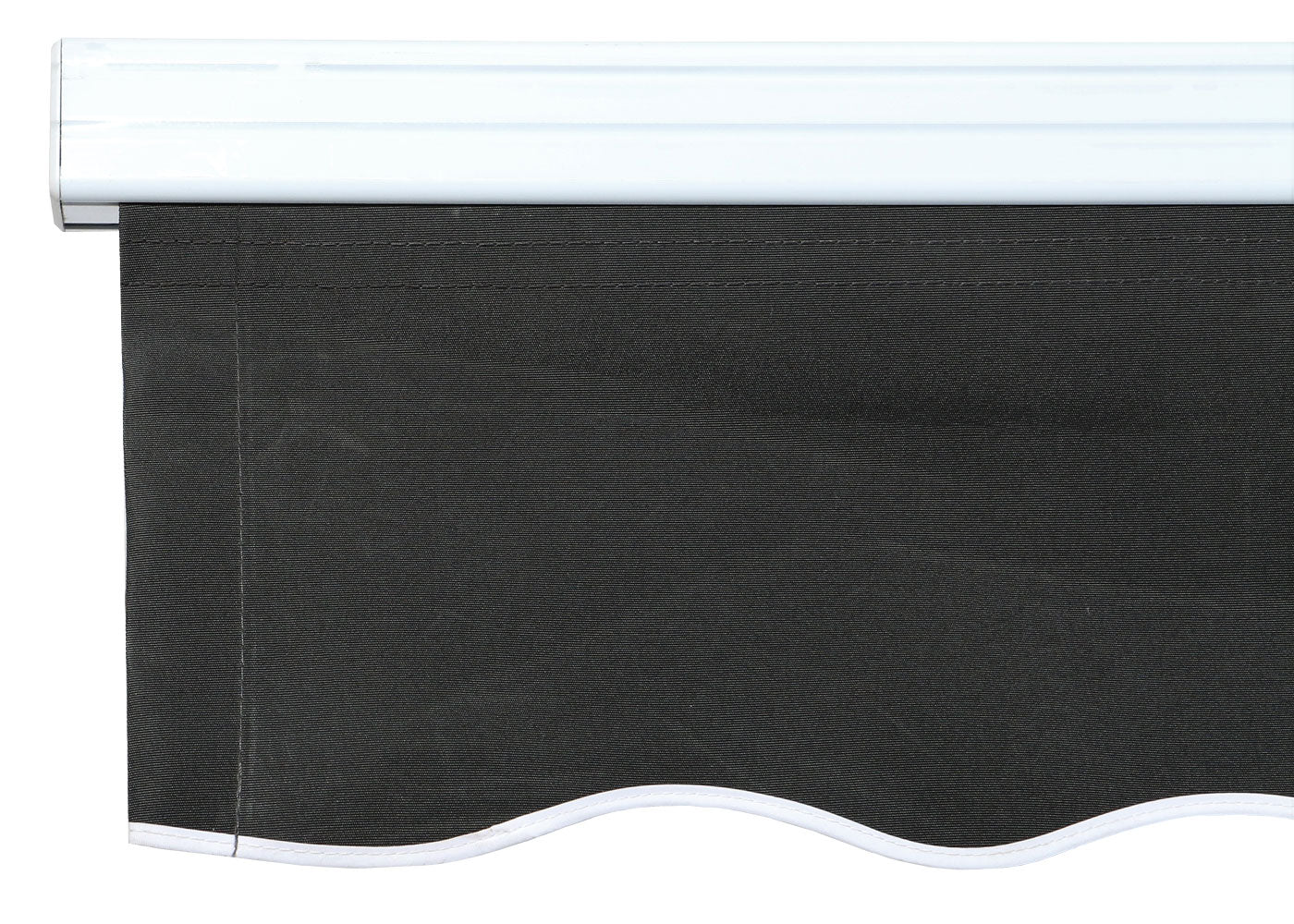 Cosmo Casa - Aluminium zonnescherm - Knikarm zonnescherm zonwering - 2,5x2m - Polyester antraciet