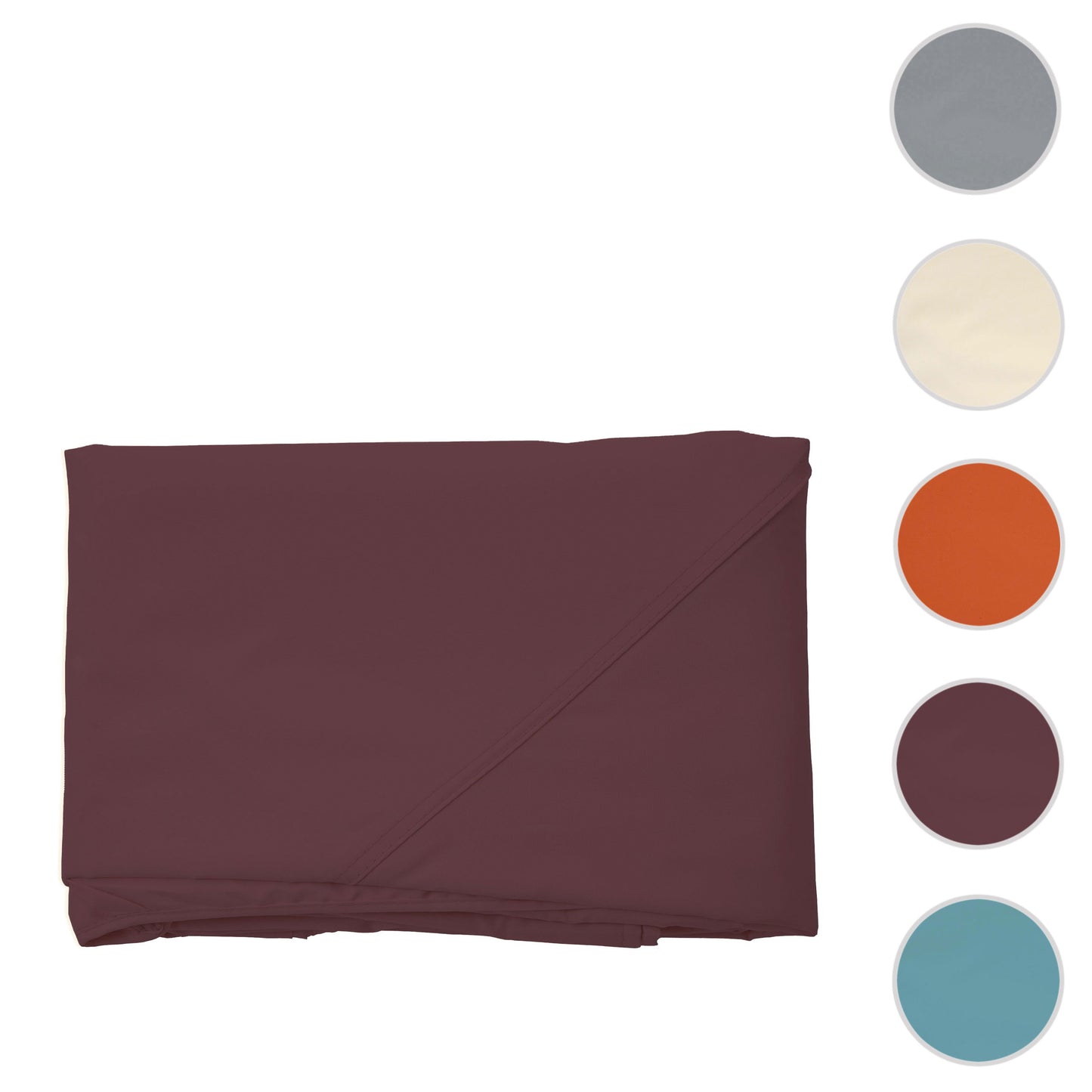 Cosmo Casa - Vervangdak voor Pergola Paviljoen Cadiz - 4x4m - Roodbruin