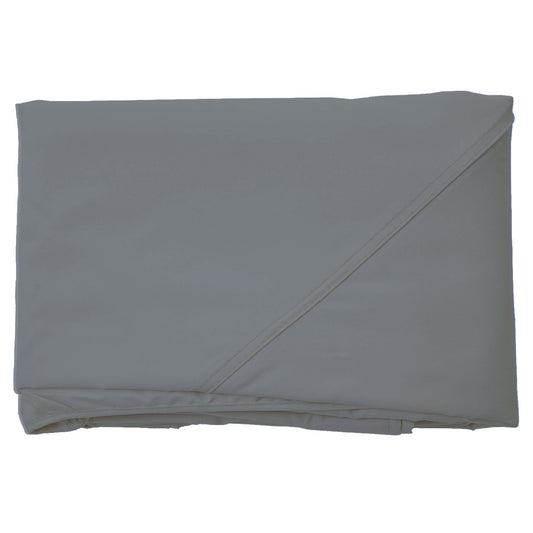 Cosmo Casa - Vervangende afdekking voor dakpergola paviljoen Almeria - Ø 3m - Lichtgrijs