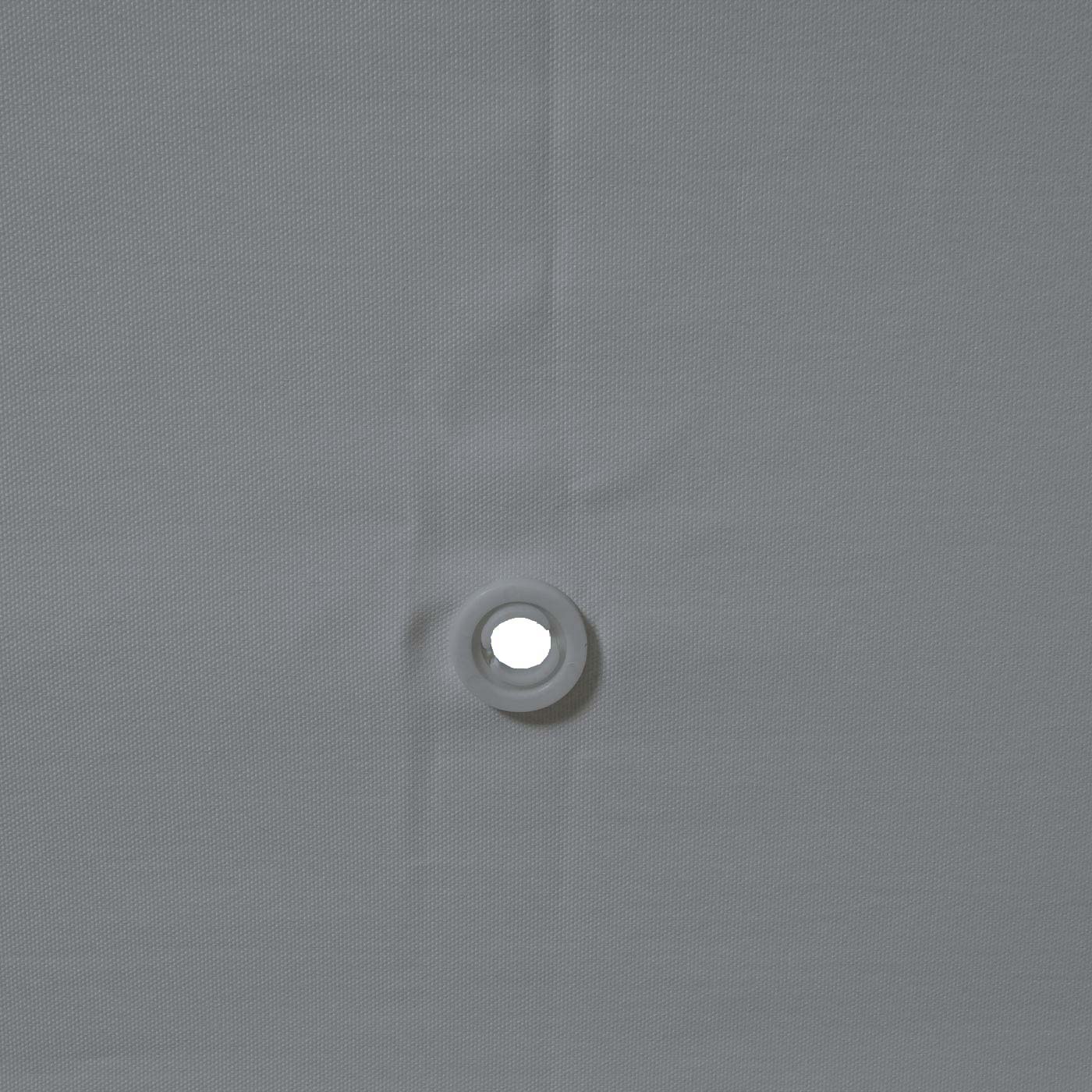 Cosmo Casa - Vervangende afdekking voor dakpergola paviljoen Almeria - Ø 3m - Lichtgrijs