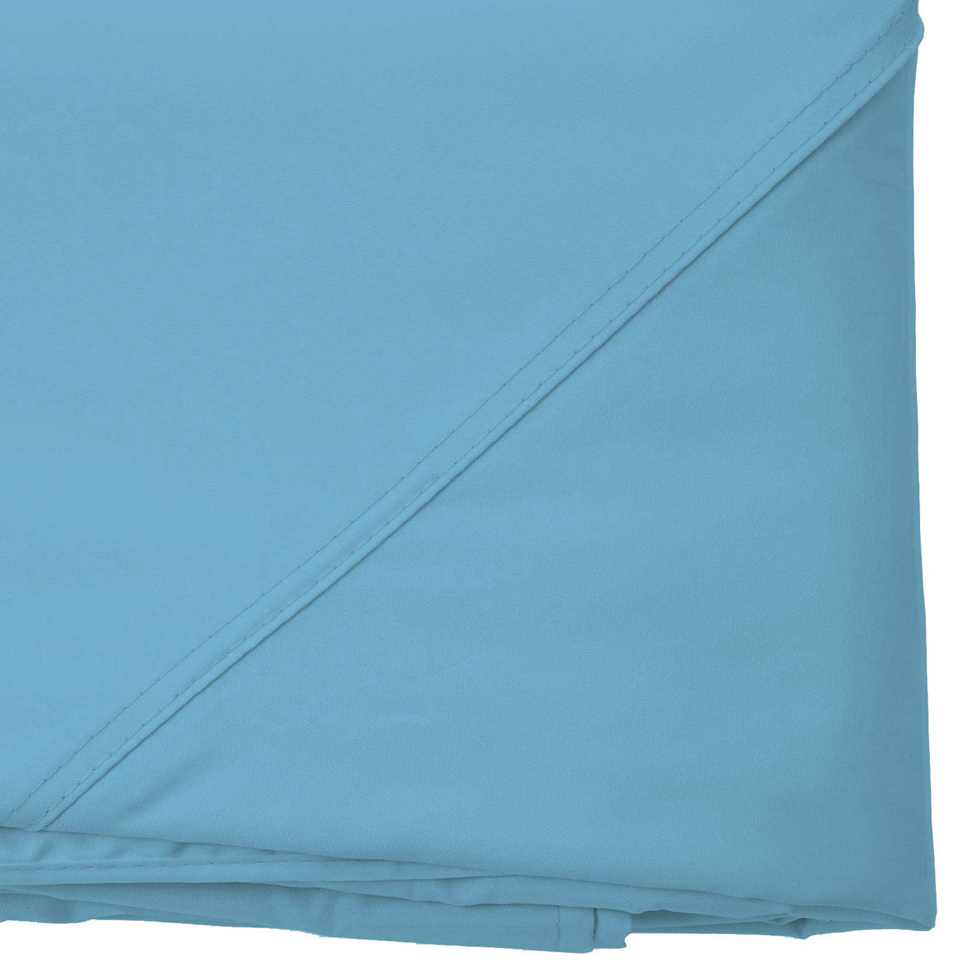 Cosmo Casa - Vervangende afdekking voor dakpergola paviljoen Almeria - Ø 3m - Turquoise