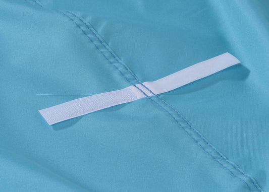 Cosmo Casa - Vervangende afdekking voor dakpergola paviljoen Almeria - Ø 3m - Turquoise