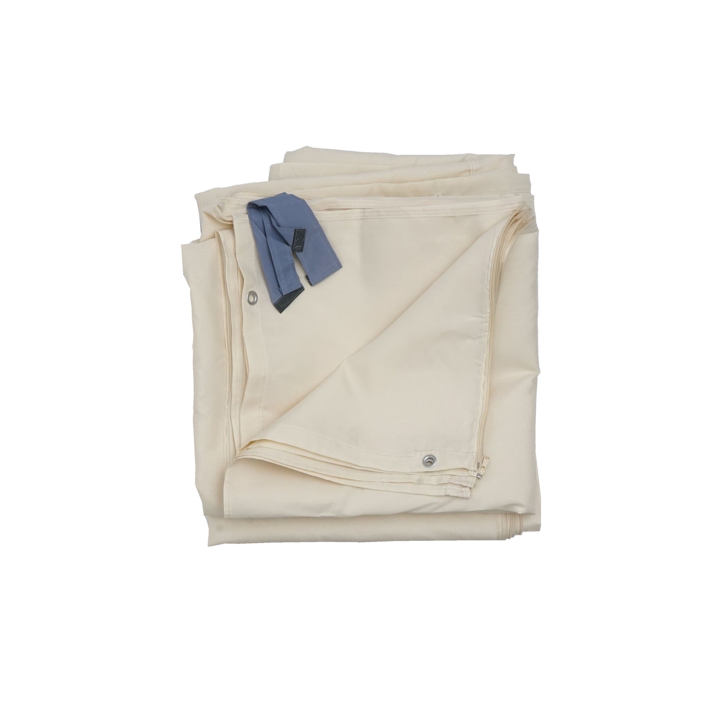 Cosmo Casa - Set van 4 zijwanden Pergola Cadiz - Vervangende zijwand prieel - 4x4m - Polyester crème