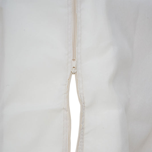 Cosmo Casa - Set van 4 zijwanden Pergola Cadiz - Vervangende zijwand prieel - 4x4m - Polyester crème