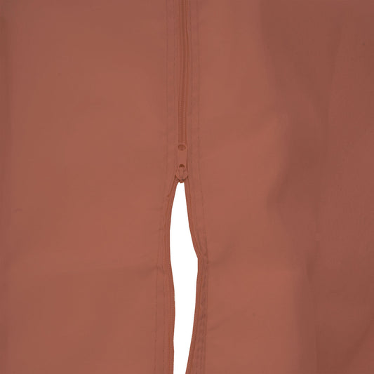 Cosmo Casa - Set van 4 zijwanden Pergola Cadiz - Vervangende zijwand prieel - 4x4m - Polyester terracotta-bruin