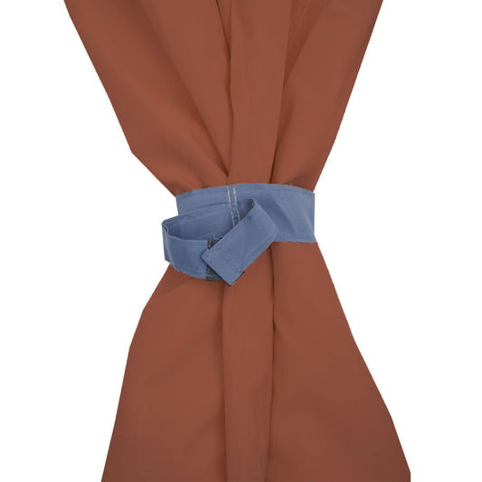 Cosmo Casa - Set van 4 zijwanden Pergola Cadiz - Vervangende zijwand prieel - 4x4m - Polyester terracotta-bruin