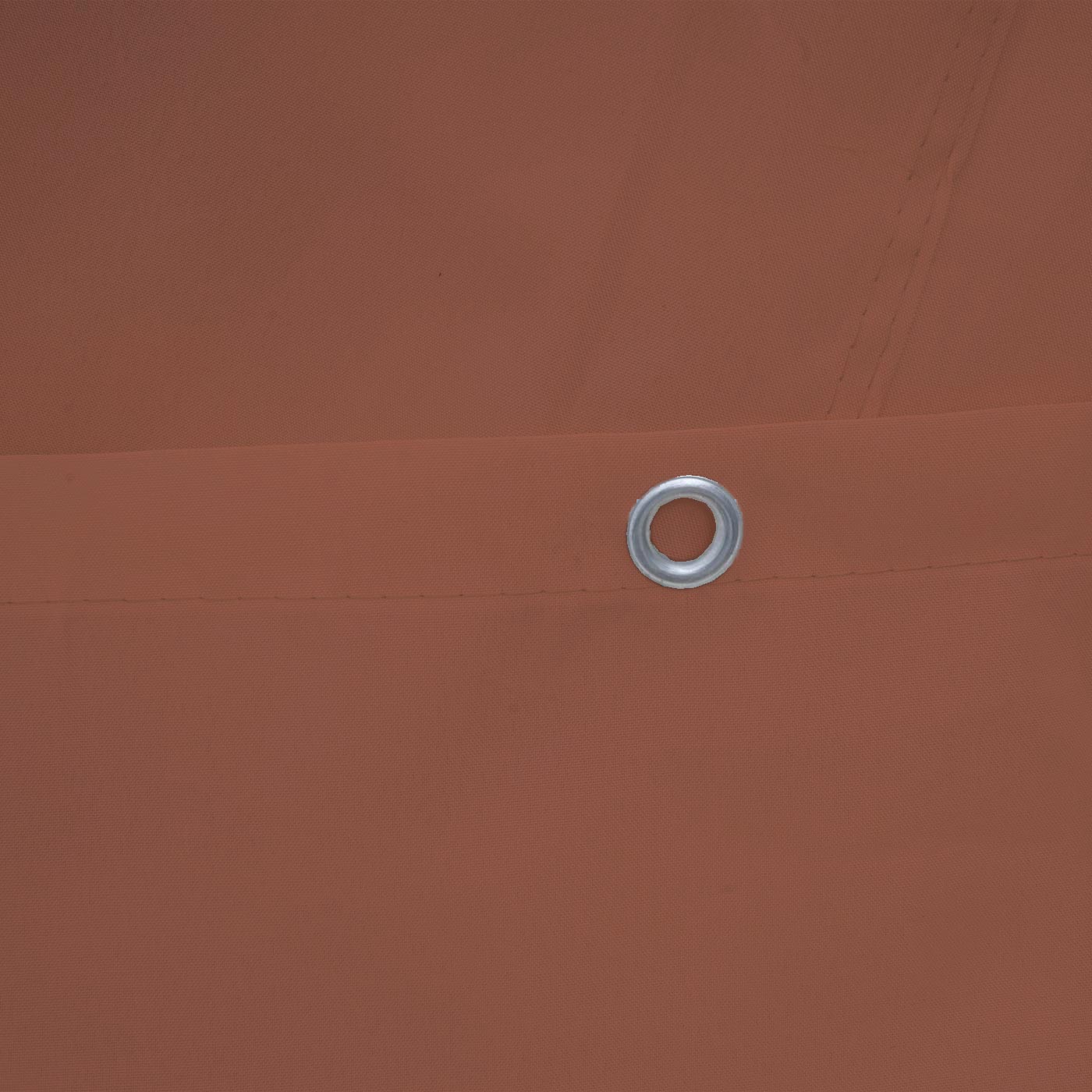 Cosmo Casa - Pergola Cadiz - Tuinpaviljoen - Stabiel 7cm Frame met Zijwand - 4x4m - Terracottabruin