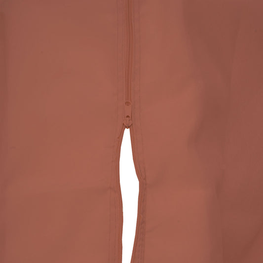 Cosmo Casa - Pergola Cadiz - Tuinpaviljoen - Stabiel 7cm Frame met Zijwand - 4x4m - Terracottabruin