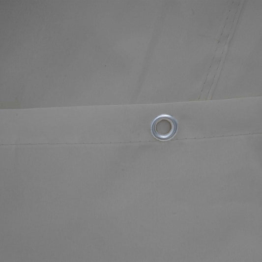 Cosmo Casa - Pergola Cadiz - Tuinpaviljoen - Stabiel 7cm Frame met Zijwand - 4x4m - Lichtgrijs