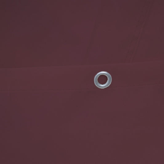 Cosmo Casa - Pergola Cadiz - Tuinpaviljoen - Stabiel 7cm Frame met Zijwand - 4x4m - Roodbruin