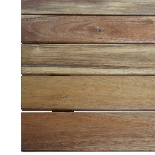 Cosmo Casa - Biertuintafel - Opvouwbare tuintafel - Horecakwaliteit acacia - 120x60cm - Natuurlijke kleur