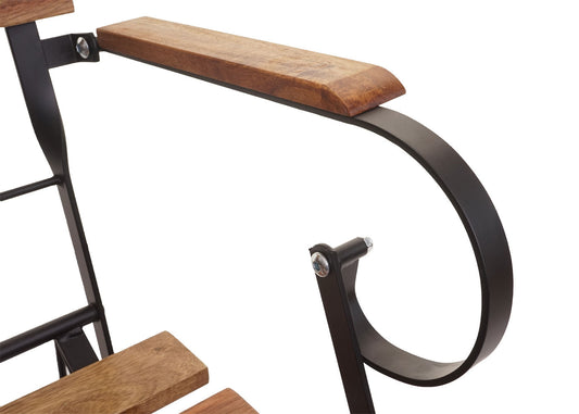 Cosmo Casa - Set van 2 biertuinstoelen - Opvouwbare tuinstoel - Horecakwaliteit acacia - Natuurlijke kleur