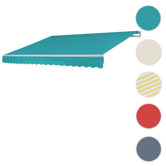 Cosmo Casa - Luifelhoes - Polyester - Turquoise - 4,5×3 m