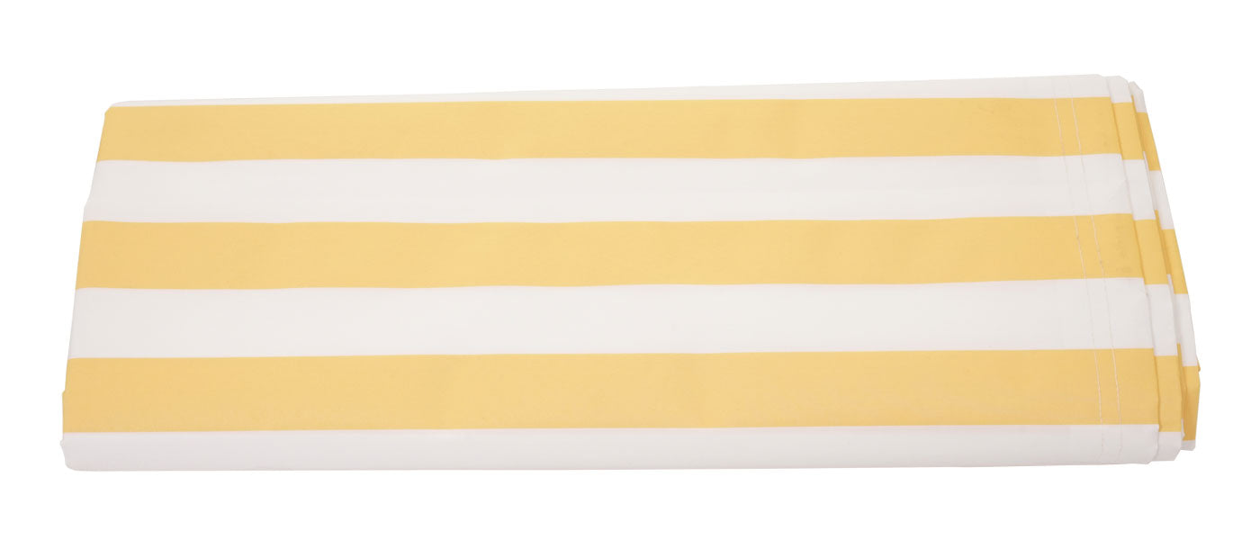 Cosmo Casa - Luifelhoes - Polyester - Geel-wit - 5×3 m