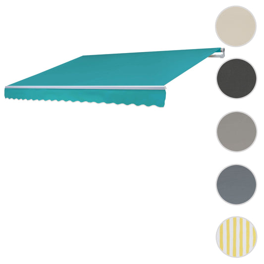 Cosmo Casa - Luifelhoes - Polyester - Turquoise - 5×3 m