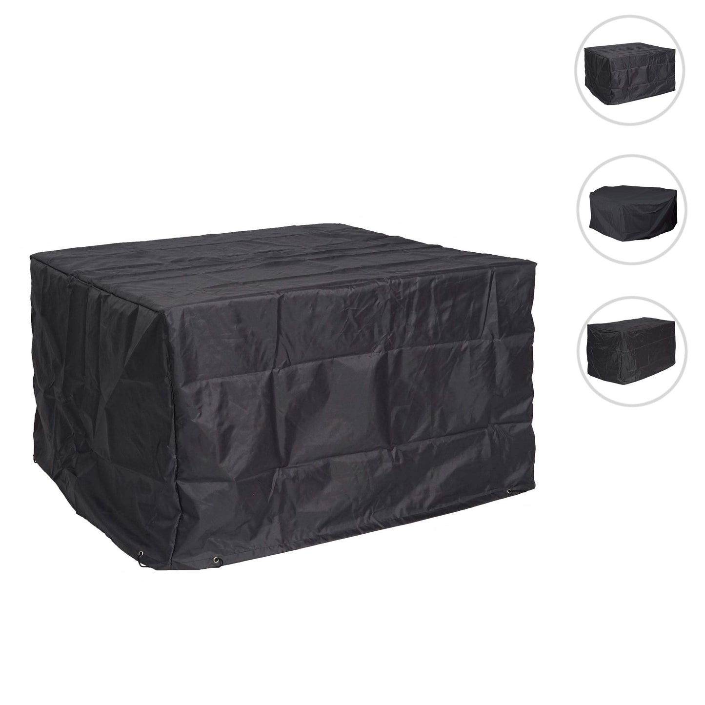 Cosmo Casa - Hoes - Zeildoek Beschermhoes - Tuinmeubelset - Antraciet - 75x123x123cm