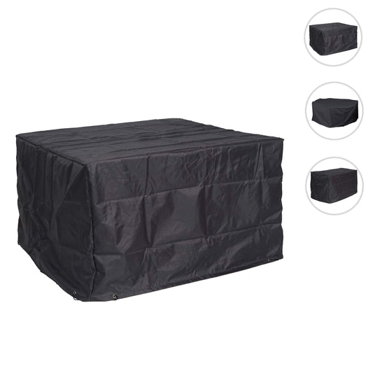 Cosmo Casa - Hoes - Zeildoek Beschermhoes - Tuinmeubelset - Antraciet - 75x123x123cm