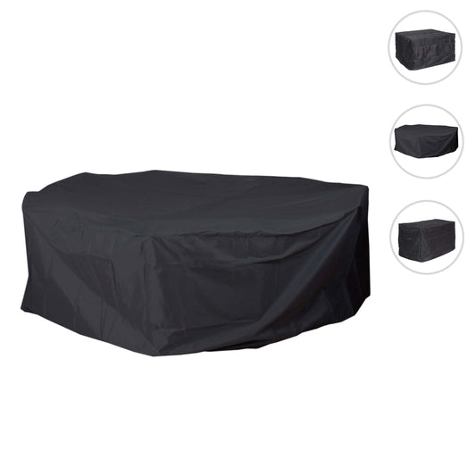 Cosmo Casa - Afdekzeil - Afdekzeil voor Tuinmeubelset - Antraciet - Rond Ø 310cm