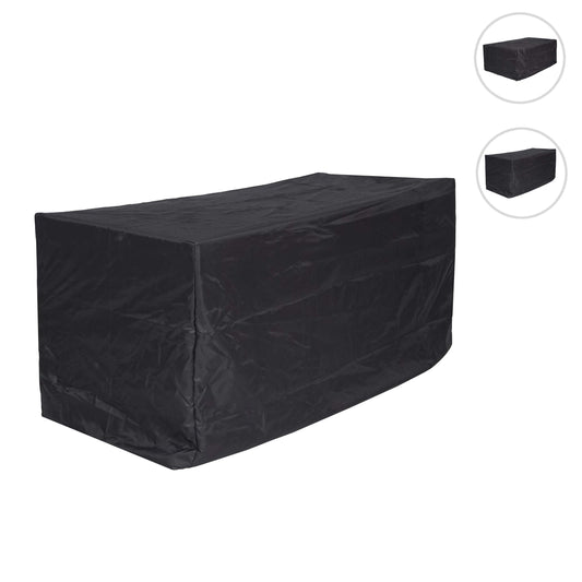 Cosmo Casa - Afdekhoes - Afdekzeil - Tuinmeubelbank - 95x180x75cm - Antraciet