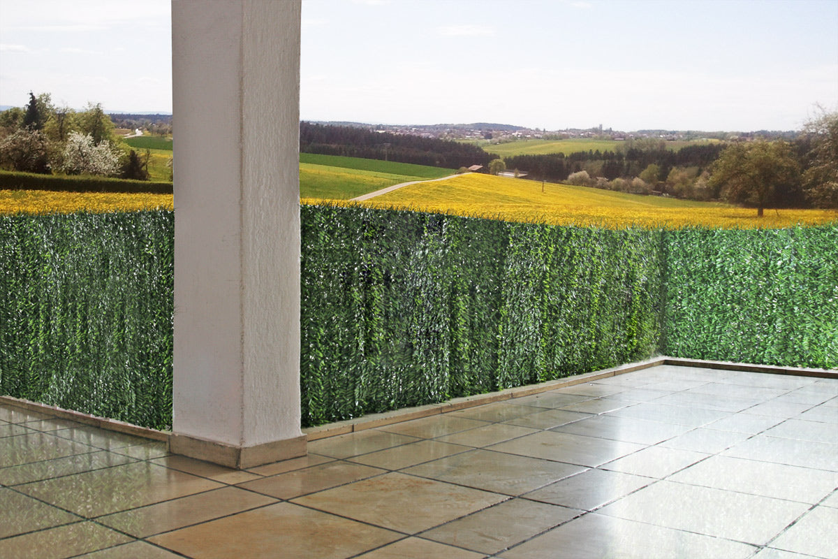 Cosmo Casa - Privacyscherm - Windwerend - Textiel - Dennenhout - 500×100 cm