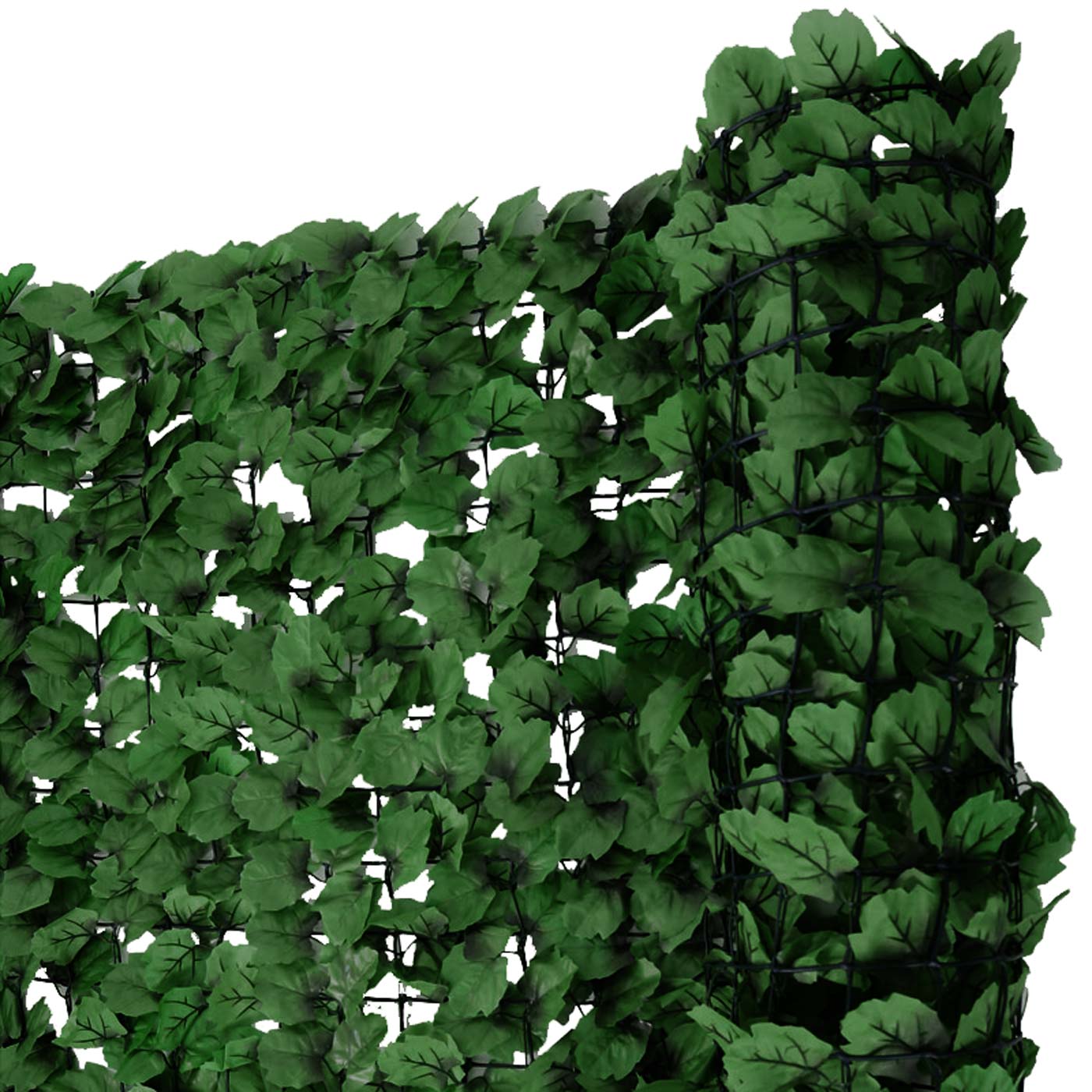 Cosmo Casa - Privacyscherm - Windwerend - Textiel - Donker blad - 500×150 cm