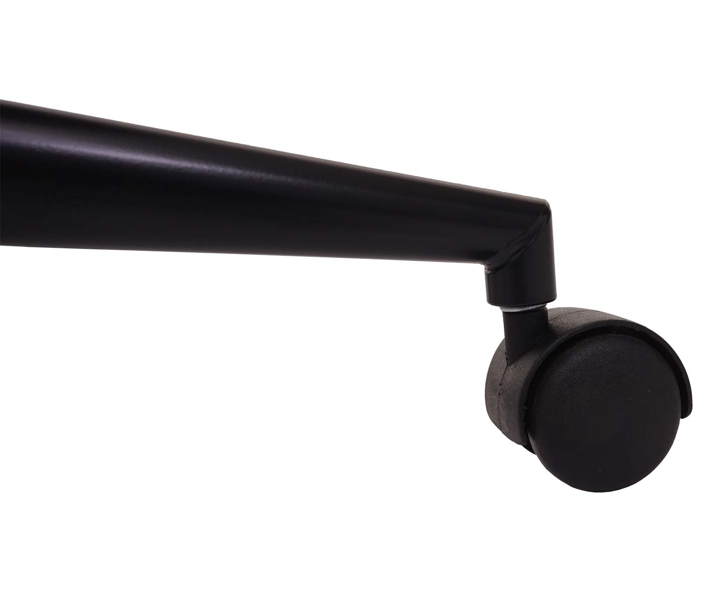 Cosmo Casa - Bureaustoel - Draaistoel - Gebogen hout - Kunstleer crème