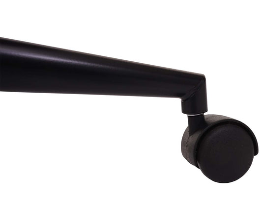 Cosmo Casa - Bureaustoel - Draaistoel - Gebogen hout - Kunstleer crème