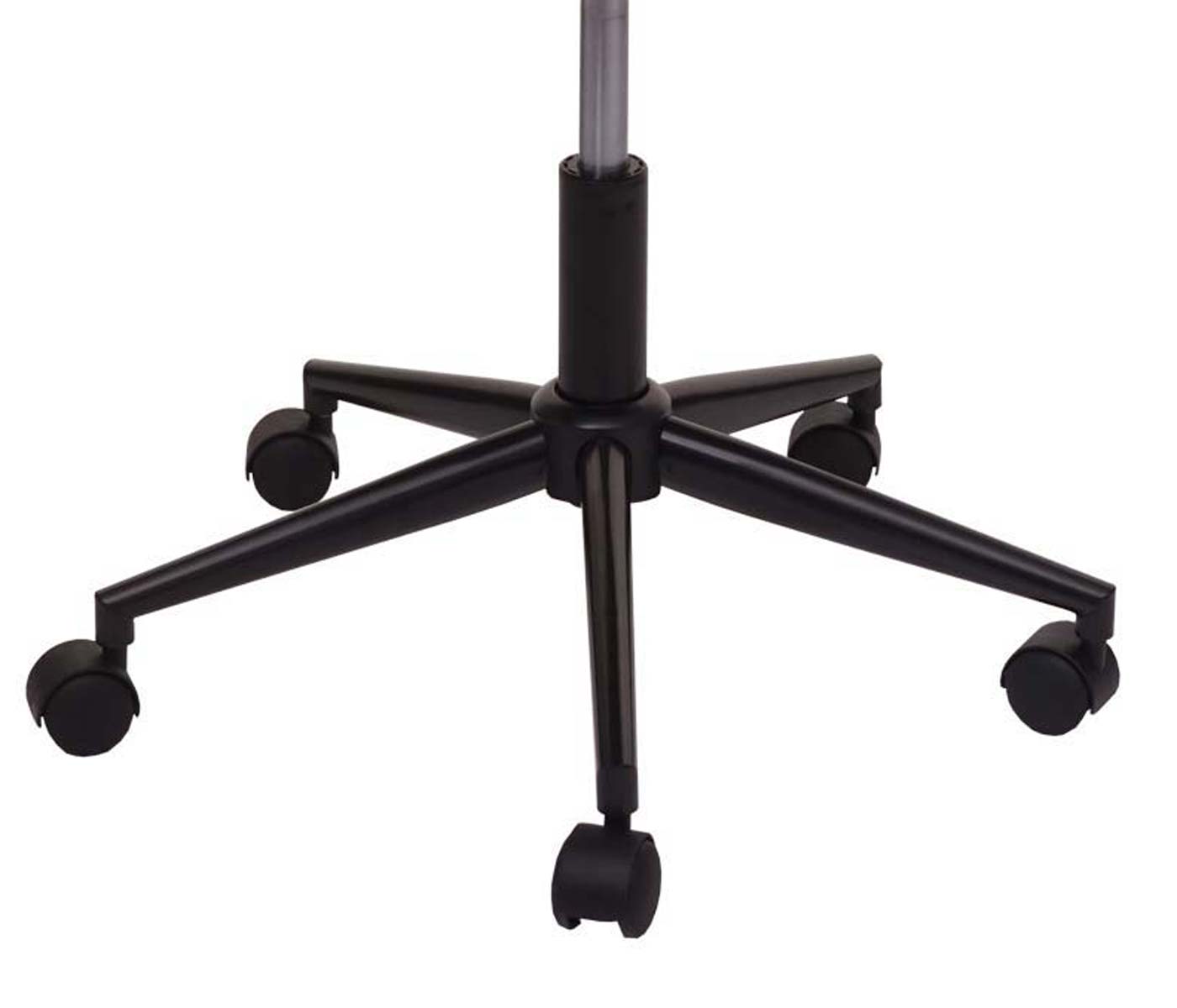 Cosmo Casa - Bureaustoel - Draaistoel - Gebogen hout - Kunstleer crème