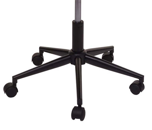 Cosmo Casa - Bureaustoel - Draaistoel - Gebogen hout - Kunstleer crème