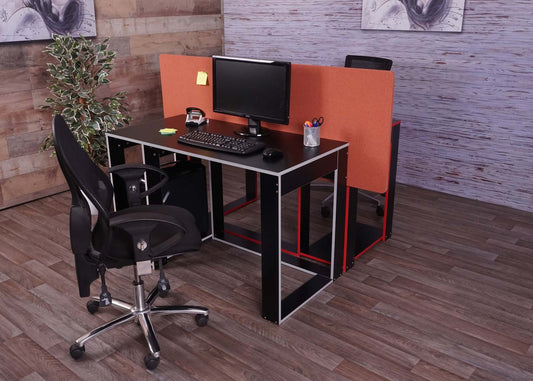 Cosmo Casa - Tafelafscheiding - Akoestisch - Textiel - Bruin - 60×160 cm