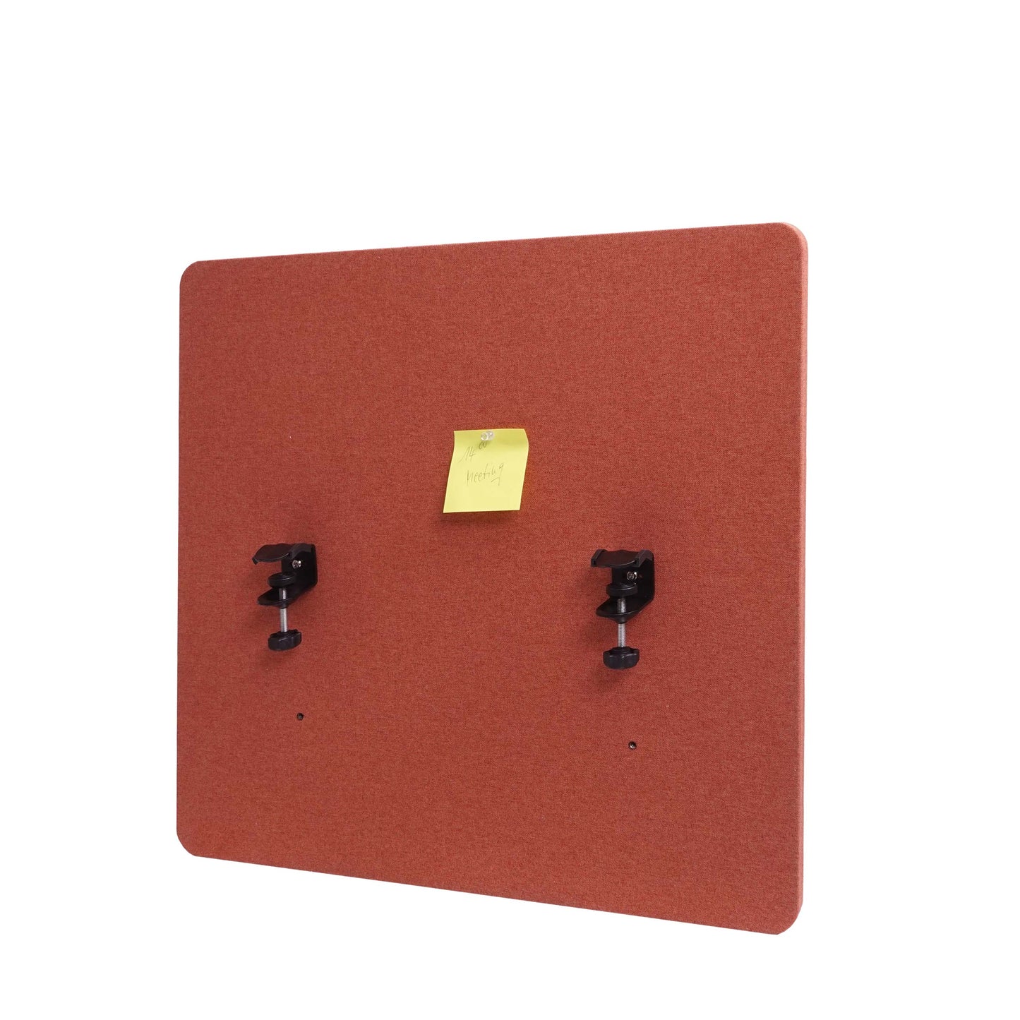 Cosmo Casa - Tafelafscheiding - Akoestisch - Textiel - Bruin - 60×65 cm