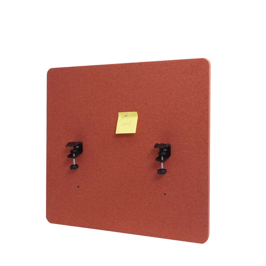 Cosmo Casa - Tafelafscheiding - Akoestisch - Textiel - Bruin - 60×65 cm