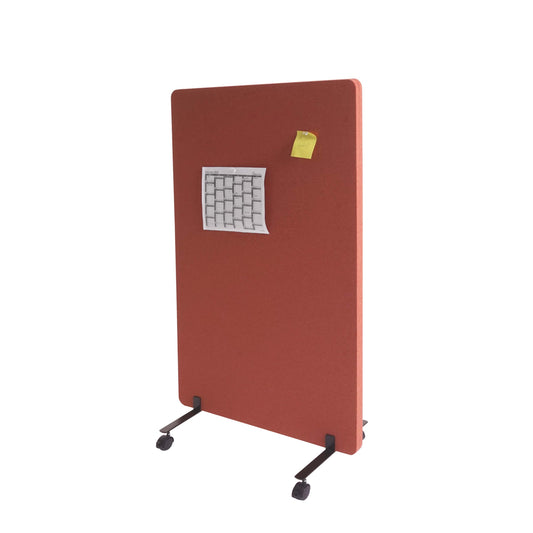 Cosmo Casa - Scheidingswand - Akoestisch - Textiel - Bruin - 127×80 cm