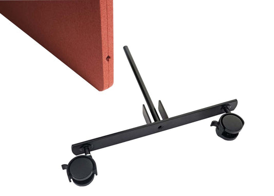 Cosmo Casa - Scheidingswand - Akoestisch - Textiel - Bruin - 147×80 cm