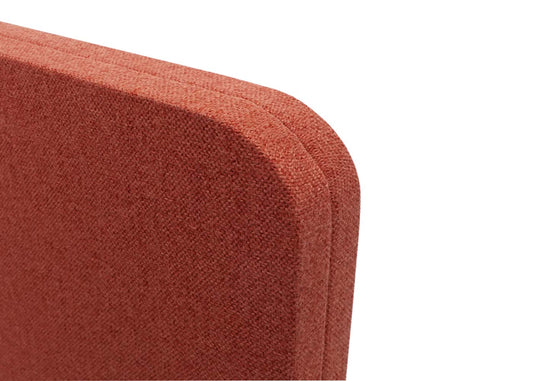 Cosmo Casa - Scheidingswand - Akoestisch - Textiel - Bruin - 167×80 cm