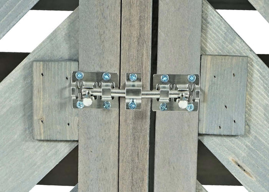 Cosmo Casa - Afvalbakbekleding - Uitbreidbaar - Hout - Grijs - 121×133×98 cm