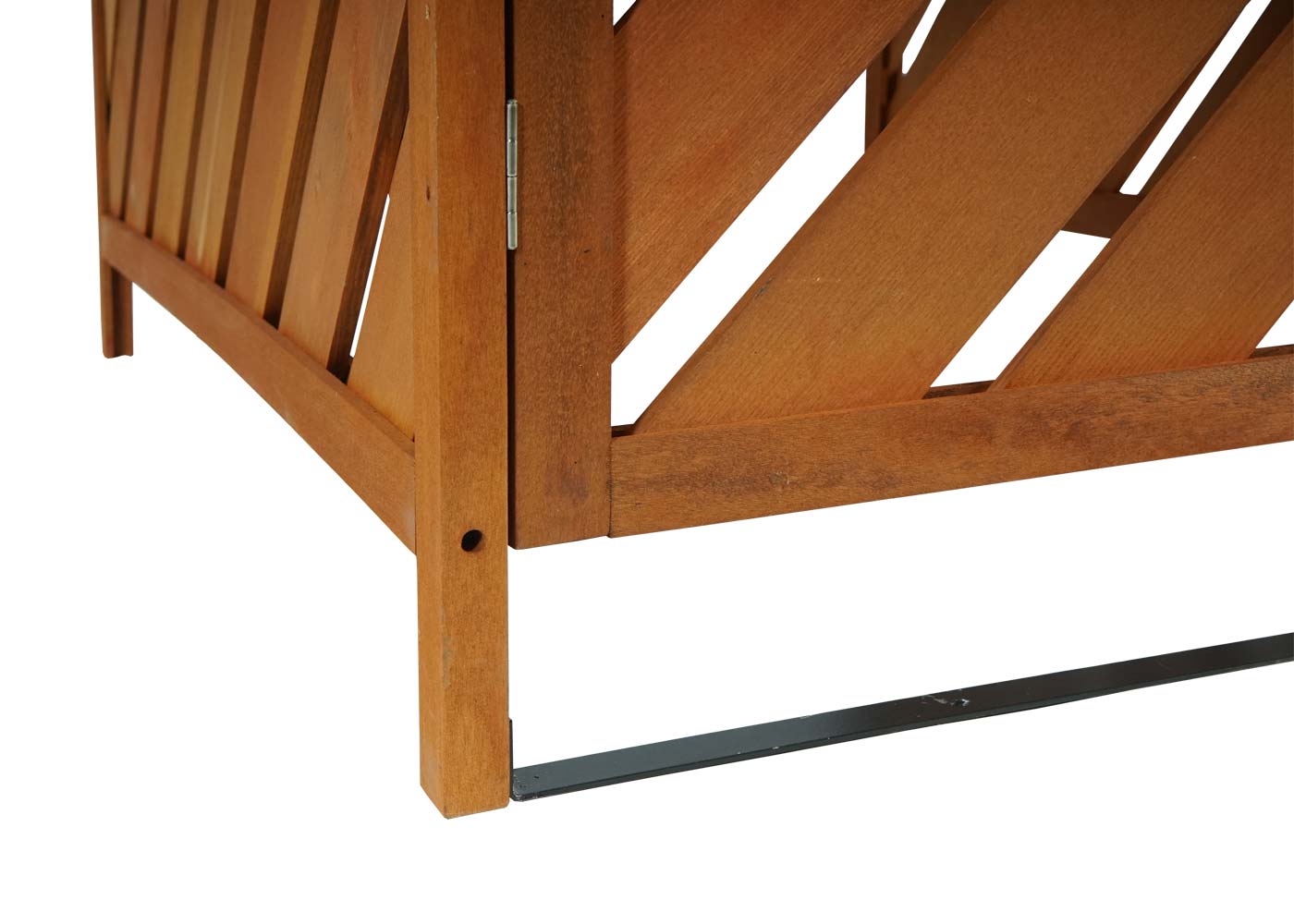 Cosmo Casa - Afvalbakbekleding - Uitbreidbaar - Hout - Bruin - 121×133×98 cm