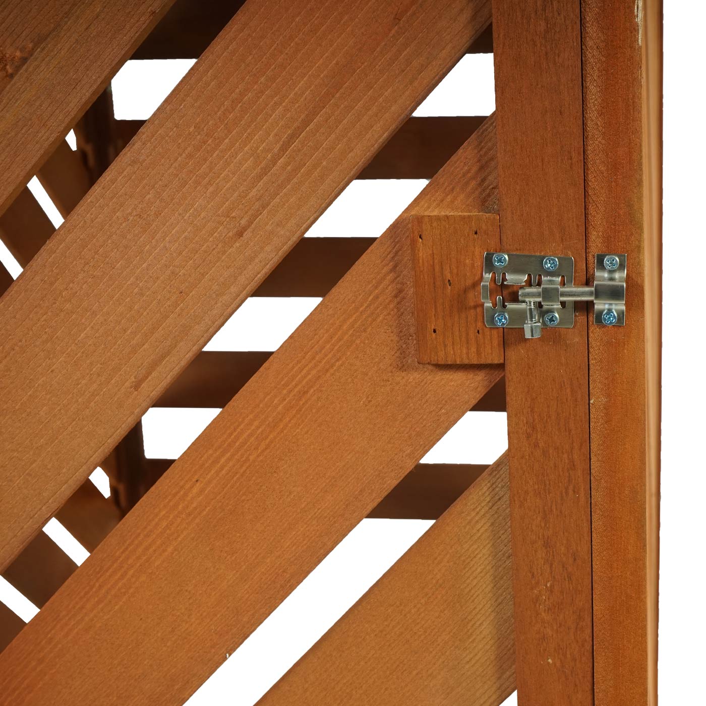 Cosmo Casa - Afvalbakverlenger - Uitbreidbaar - Hout - Bruin - 120×68×98 cm